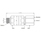 Rotary coupling Krüger AG 1/2 "IG 1/2"